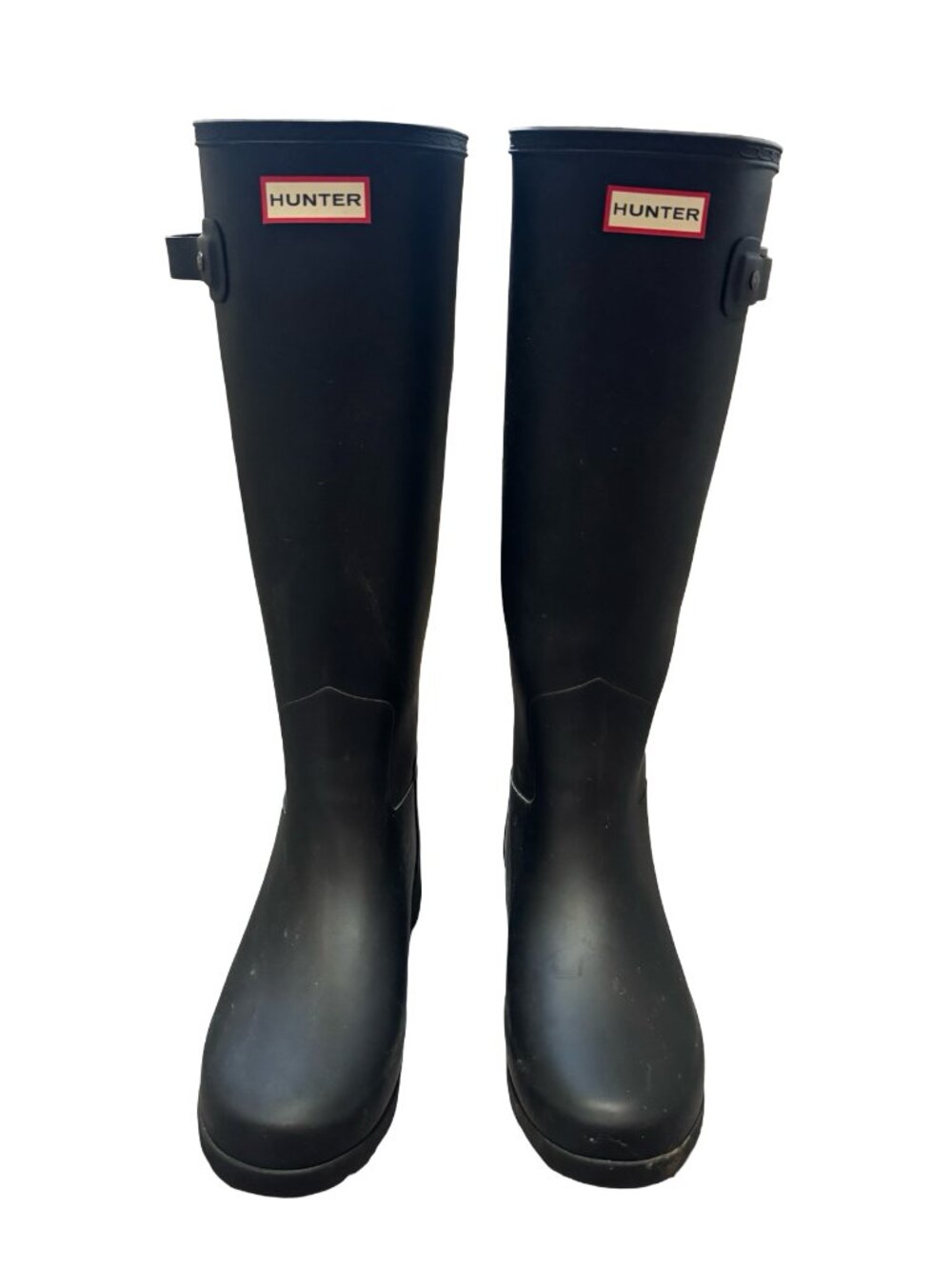 Hunter Original Tall Matte Black Rain Boots US Women's 7